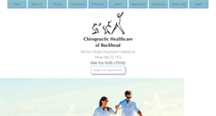Desktop Screenshot of buckheadlifestylechiropractic.com